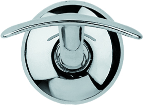 Άγκιστρο Μονό Χρώμιο Bronze Art Hotel 31H7-10