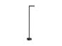 Καλόγερος Χαρτοθήκη Επιδαπέδια W120 x D120 x H830mm Ορείχαλκος Sanco Mat Black 0551-M116