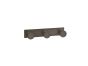 Άγκιστρο Τριπλό Dark Bronze Mat W13xD3,5xH3,5cm Sanco Bath Robe Hook 0683-DM25