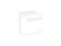 Χαρτοθήκη Διπλή με καπάκι White Mat Sanco Toilet Roll Holders Pro 0816-M101
