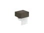 Χαρτοθήκη με Καπάκι W13xD11xH6 cm Ορείχαλκος Dark Bronze Mat Sanco Toilet Roll Holders Pro 0854-DM25