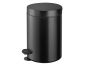 Χαρτοδοχείο 12lt  Ø25x40 εκ. Black Sanco Waste Bins 90611-M116 