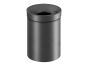 Χαρτοδοχείο Ανοιχτό 12lt Ø25*H38,5 cm Sanco Open Bins Brass Antracite Grained 90654-M118