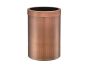 Χαρτοδοχείο Ανοιχτό 12lt Sanco Open Bins Brass Old Copper Mat 90664-M26