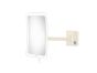 Επιτοίχιος Μεγεθυντικός Καθρέπτης x3 Led 5watt 220-240V IP44 Sanco Led Cosmetic Mirrors Beige Matt MRLED-305-M102