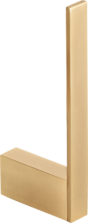 Χαρτοθήκη Κάθετη Χρυσό Ματ Bronze Art Vertigo 51V1-G1-K