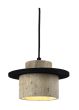 InLight Κρεμαστό φωτιστικό γκρι από travertine marble 1XΕ27 D:20 x 12cm 4095
