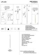 SE LED 80 BASTONE WHITE  PENDANT 3CCT WITH MEMORY 2 YEARS WARRANTY HOMELIGHTING 77-51151