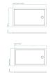 Sanitec A200 Ντουζιέρα Flat Classic 140×80 A200G-22-Metallic-Space