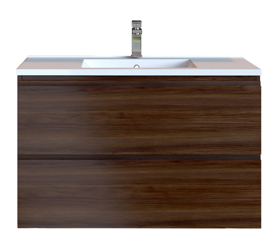 Έπιπλο Μπάνιου 70 εκ. με Νιπτήρα Χρώμα Noce Lirico Sanitec Alba D 70