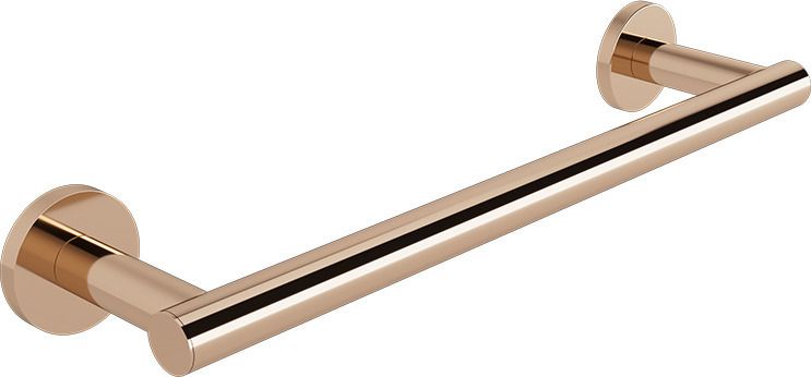 Κρίκος-Μπάρα Πετσέτας Μπάνιου W290xD75xH44 mm Rose Gold Gloss Verdi 3022351