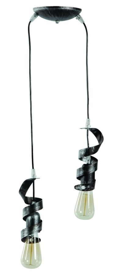 PDA 107-2  ΚΡΕΜ 2/Φ ΣΤΡΙΦΤΗ ΛΕΠΤΗ ΛΑΜΑ  2ΧΕ27 ARlight 0101256