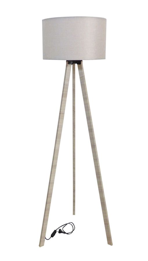 FLW-01 Φωτιστικό δαπέδου με αμπαζούρ H154cm Heronia 09-0126