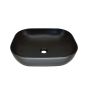 Νιπτήρας Επιτραπέζιος 50x40x14,5 εκ. Μαύρο Ματ Ceramita Encore Black Matt
