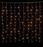 540 Led Συμμετρική Κουρτίνα All Flasher Με Μετασχηματιστή Ιp44 Και Επέκταση 200 x 300(h)cm,Με Διάφανο Καλώδιο/Θερμό Λαμπάκι (Kelvin: 2.500 - 3.000) Lianos 73102