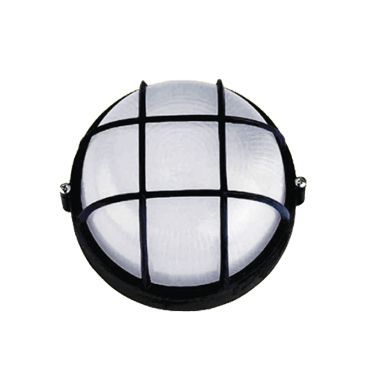 ΠΛΑΦΟΝΙΕΡΑ ΜΑΥΡΗ ΙΡ45 Ε27 60W RAL C0026 ACA HI5011BMS