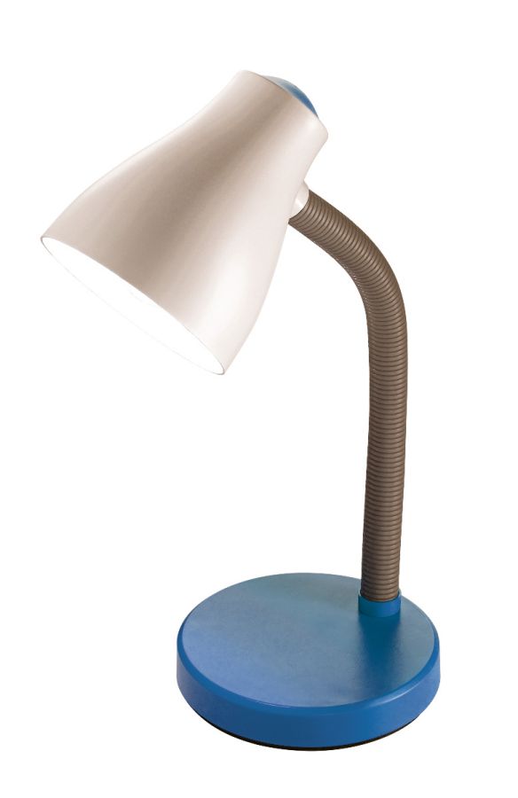 Φωτιστικό Γραφείου Ø14 εκ.Σπιράλ Πλαστικό Μπλε -Λευκό Perenz 6036C