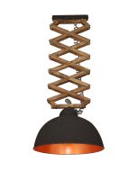 HL-250-50P UP-DOWN RELIEF BROWN CEMENT COPPER HOMELIGHTING 77-3098