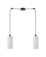 SE21-BL-4-BL2-GL3 ADEPT TUBE Pendant White Glass+ HOMELIGHTING 77-9000