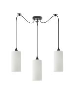 SE21-BL-4-BL3-GL3 ADEPT TUBE  Pendant White Glass+ HOMELIGHTING 77-9001