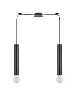 SE21-BL-5-BL2 ADEPT TUBE BLACK Black Pendant+ HOMELIGHTING 77-8671