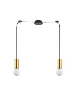 SE21-GM-4-BL2 ADEPT TUBE Gold Matt Pendant+ HOMELIGHTING 77-8570