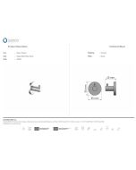  Άγκιστρο Μονό Χρωμέ Sanco Ergon 25928-A03