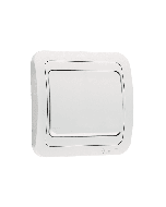 Διακόπτης Χωνευτός Απλός Λευκός Makel Mimoza 12101