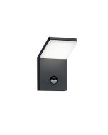 Επιτοίχιο Σποτ Εξ. Χώρου Sensor IP54 LED 8w 3000K 900lm Ανθρακί Trio Lighting Pearl 221169142
