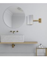 Καθρέπτης Μεγεθυντικός Επτοίχιος Μεγέθυνση x3 Gun Metal Sanco Cosmetic Mirrors MR-202-A23