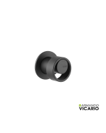 Μίκτης Εντοιχισμού 1 Εξόδου Halo Vicario Black Matt 515050-400