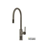 Μπαταρία Νεροχύτη Κουζίνας Lumiere Vicario Black Brushed  400785-410