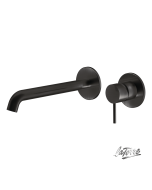 Μπαταρία Νιπτήρα Τοίχου Elle316 La Torre Inox PVD Black Brushed 35032-411