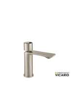 Μπαταρία Νιπτήρα με Βαλβίδα Clic-Clac Halo Vicario Inox 515010-110