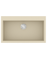 Νεροχύτης Κουζίνας 60x50cm Ένθετος Eρμάριο 60cm Γρανίτης Sanitec Ultra Granite 809-31-Ocra