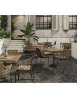 Πλακάκι Vintage Τοίχου-Δαπέδου 33*33 εκ. Peronda Ceramicas Etna Black