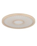 Πλαφονιέρα Οροφής 61xH80cm Ξύλο Φυσικό Led 4000K 5400lm Eglo Dehesa 390296