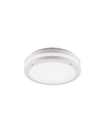 Πλαφονιέρα Οροφής IP54 Λευκό Ματ 30x9cm LED 11w 3000K 1180lm Trio Lighting Piave 676960131