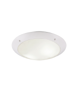 Πλαφονιέρα Οροφής Λευκή 33xH9cm Εξ.Χώρου IP54  2xE27 Trio Lighting Camaro R60502031