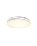 Πλαφονιέρα Οροφής Λευκή 40xH5cm LED 24w 2700-6500K 2500lm Trio Lighting Tacoma R62241131