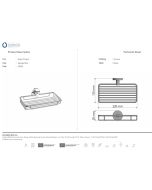 Σπογγοθήκη Μονής Στήριξης Bronze Mat Sanco Ergon 25903-M25