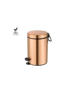 Χαρτοδοχείο 3lt Soft Closιng System Rose Gold 24K Sanco Waste Bins 90689-A06