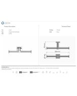 Χαρτοθήκη Διπλή Sanco Iconic Chrome 26726-A03