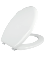 Κάλυμμα Λεκάνης Universal Λευκό Πλαστικό γαι Vitruvit, Kerafina Οπές 16-18εκ. Μ45 εκ. Π37εκ. Elvit 0001