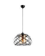 PDC 6064 BK 1/Φ ΜΕΤΑΛΛΙΚΟ ΜΑΥΡΟ ΣΥΜΠΑΝ ΜΕ ΜΕΛΙ ΓΥΑΛΙ 1ΧΕ27 ARlight 0084684