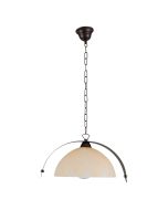 PDA 165 ΚΡΕΜ 1/Φ ΜΕΤΑΛΛΙΚΗ  ΛΑΜΑ ΣΚΟΥΡΙΑ ΜΕΛΙ ΓΥΑΛΙ ΜΕ ΝΕΡΑ 1ΧΕ27 ARlight 0101106