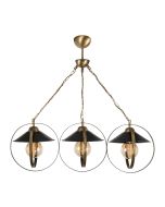 PDT 2062-3 # ΚΡΕΜ. 3/Φ ΔΥΟ ΜΕΤΑΛΛΙΚΟΙ ΚΥΚΛΟΙ ΣΥΝΔΥΑΣΜΟΣ ΜΕ ΚΑΜΠΑΝΑ  Ε 27 ARlight 0103463