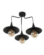 PDT 1246-3 # ΟΡΟΦΗΣ 3/Φ ΜΕ ΠΛΑΣΤΙΚΕΣ ΚΑΜΠΑΝΕΣ ΜΑΥΡΕΣ ΚΑΙ ΡΟΖΕΤΑ ΠΛΑΣΤΙΚΗ Ε 27 ARlight 0103464