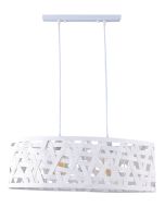 PDC 1022-2 # 2/Φ ΛΕΥΚΟ ΠΛΕΚΤΟ Τ. RATAN 2ΧΕ27 ARlight 0104430