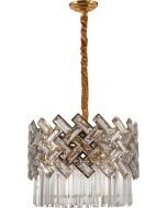 PDC 2093-6 GD ΠΟΛΥΕΛΑΙΟΣ ΜΕ ΣΤΑΥΡΩΤΑ ΚΡΥΣΤΑΛΑ 6 Χ Ε14 ARlight 0104514